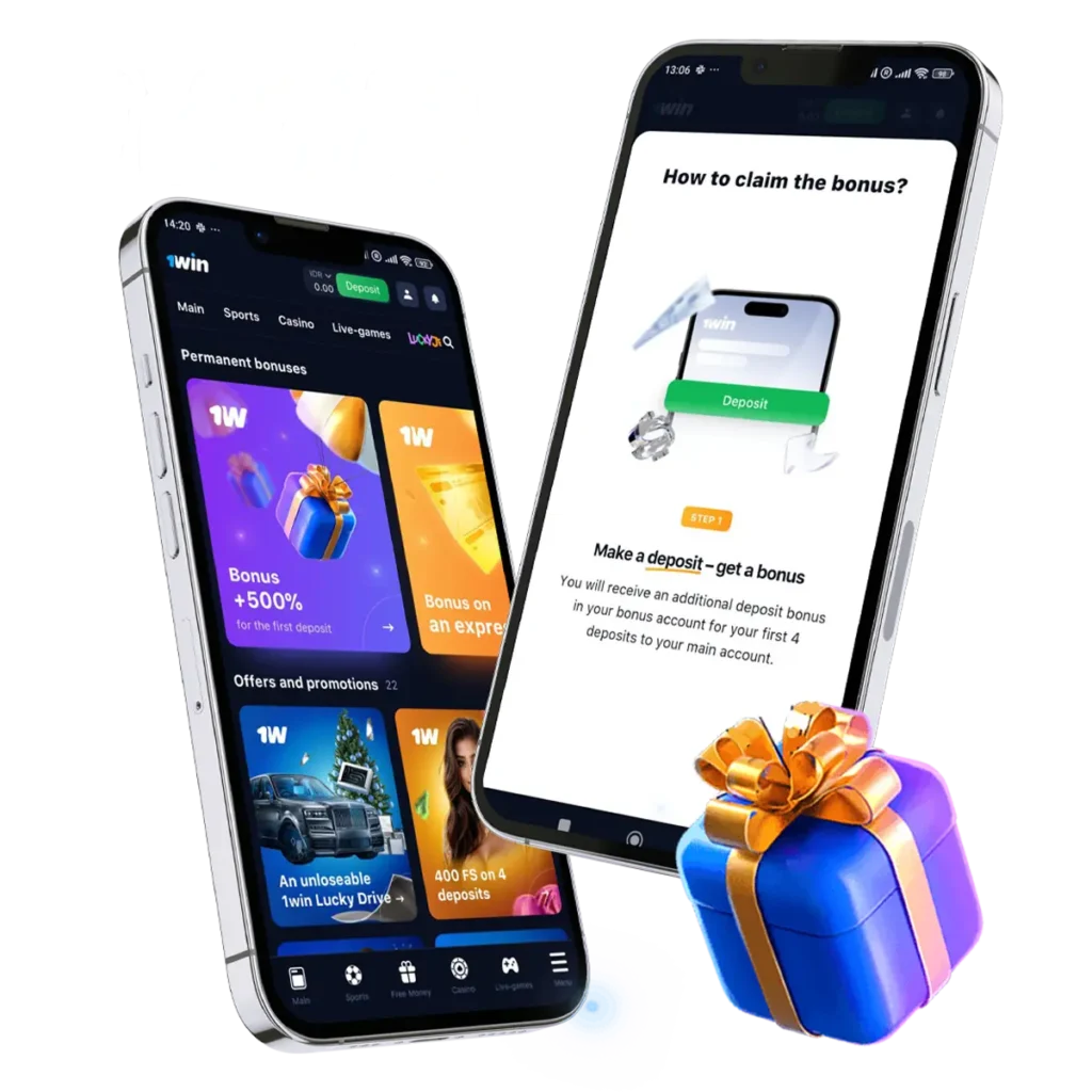 Bonuses and promotions in the 1win App